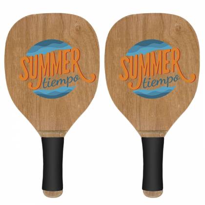 Ρακέτες Ξύλινες Παραλίας Summertiempo 40x22x1,2cm  στην Κατηγορία Ρακέτες - Μπαλάκια 