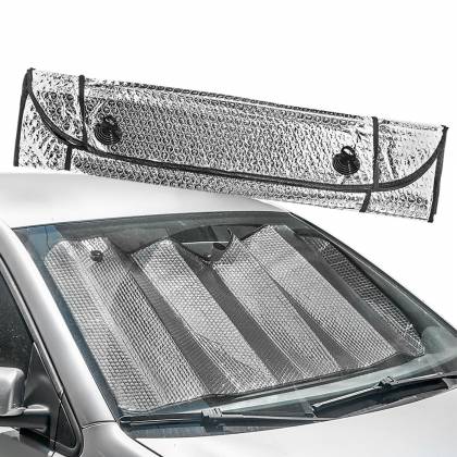 Ηλιοπροστασία Αυτοκινήτου Aluminium 130x60cm  στην Κατηγορία Είδη Κάμπινγκ 