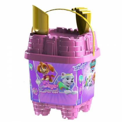 ΚΟΥΒΑΔΑΚΙ ΚΑΣΤΡΟ PAW PATROL ΜΠΛΕ ΣΕΤ=4ΤΕΜ 18cm  στην Κατηγορία Κουβαδάκια - Φτυαράκια 