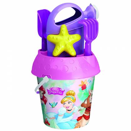 ΚΟΥΒΑΔΑΚΙ DISNEY PRINCESS ΠΟΤΙΣΤΗΡΙ ΣΕΤ=6ΤΕΜ Φ18cm  στην Κατηγορία Κουβαδάκια - Φτυαράκια 