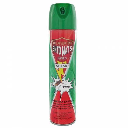 ΚΑΤΣΑΡΙΔΟΚΤΟΝΟ SPRAY ENTO MAT S 300ml  στην Κατηγορία Εντομοαπωθητικά 