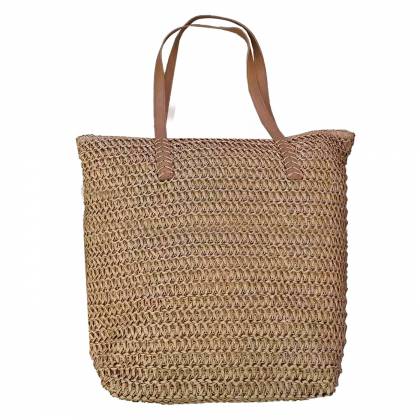 ΤΣΑΝΤΑ ΠΑΡΑΛΙΑΣ ΨΑΘΟΧΑΡΤΟ 49x37x15cm  στην Κατηγορία Τσάντες Θαλάσσης 
