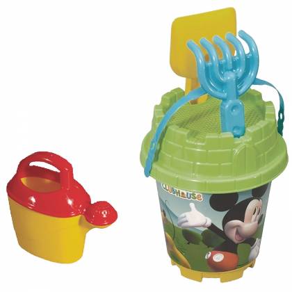 ΚΟΥΒΑΔΑΚΙ ΣΕΤ MICKEY  ΜΕ ΠΟΤΙΣΤΗΡΙ & ΑΞΕΣΟΥΑΡ Φ19cm (Υ35cm)  στην Κατηγορία Κουβαδάκια - Φτυαράκια 