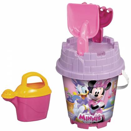 ΚΟΥΒΑΔΑΚΙ ΣΕΤ MINNIE  ΜΕ ΠΟΤΙΣΤΗΡΙ & ΑΞΕΣΟΥΑΡ Φ19cm (Υ35cm)  στην Κατηγορία Κουβαδάκια - Φτυαράκια 