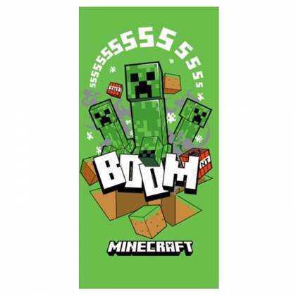 ΠΕΤΣΕΤΑ ΘΑΛΑΣΣΗΣ MICROFIBER MINECRAFT 140x70cm  στην Κατηγορία Πετσέτες 
