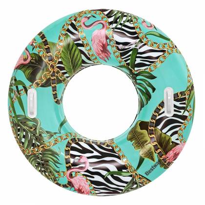 Σωσίβιο κουλούρα με χερούλια floral fantasy bestway 114cm  στην Κατηγορία Φουσκωτά (δεν επιστρέφονται!) 