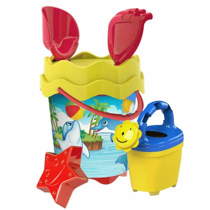 Κουβαδάκι Δελφίνια φ17cm σετ=6 τεμ Φ17cm  στην Κατηγορία Κουβαδάκια - Φτυαράκια 