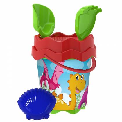Κουβαδάκι Δεινοσαυράκι φ17cm σετ=5 τεμ Φ17cm  στην Κατηγορία Κουβαδάκια - Φτυαράκια 