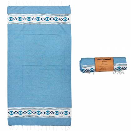 Πετσέτα Θαλάσσης Pestemal Ματάκια σε Σειρά ~280g 90x180cm  στην Κατηγορία Πετσέτες 
