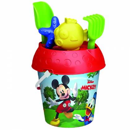 ΚΟΥΒΑΔΑΚΙ  MICKEY ΣΕΤ=6ΤΕΜ Φ18cm  στην Κατηγορία Κουβαδάκια - Φτυαράκια 
