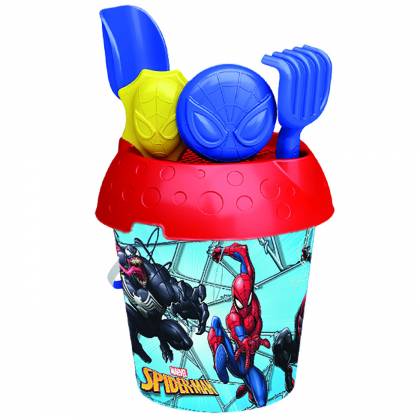 ΚΟΥΒΑΔΑΚΙ SPIDERMAN ΣΕΤ=6ΤΕΜ Φ18cm  στην Κατηγορία Κουβαδάκια - Φτυαράκια 