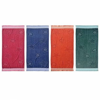 Πετσέτα Θαλάσσης Ζακάρ Μονόχρωμη 75x150cm ~450gr